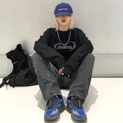 ロンT ユニシルエット カジュアル トレーナー