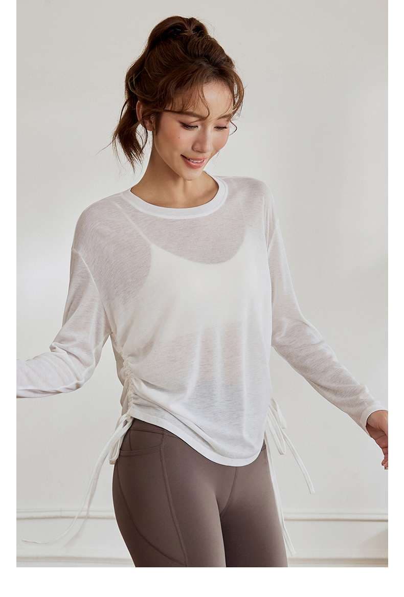 ロンT 軽やかリラックス長袖シャツ