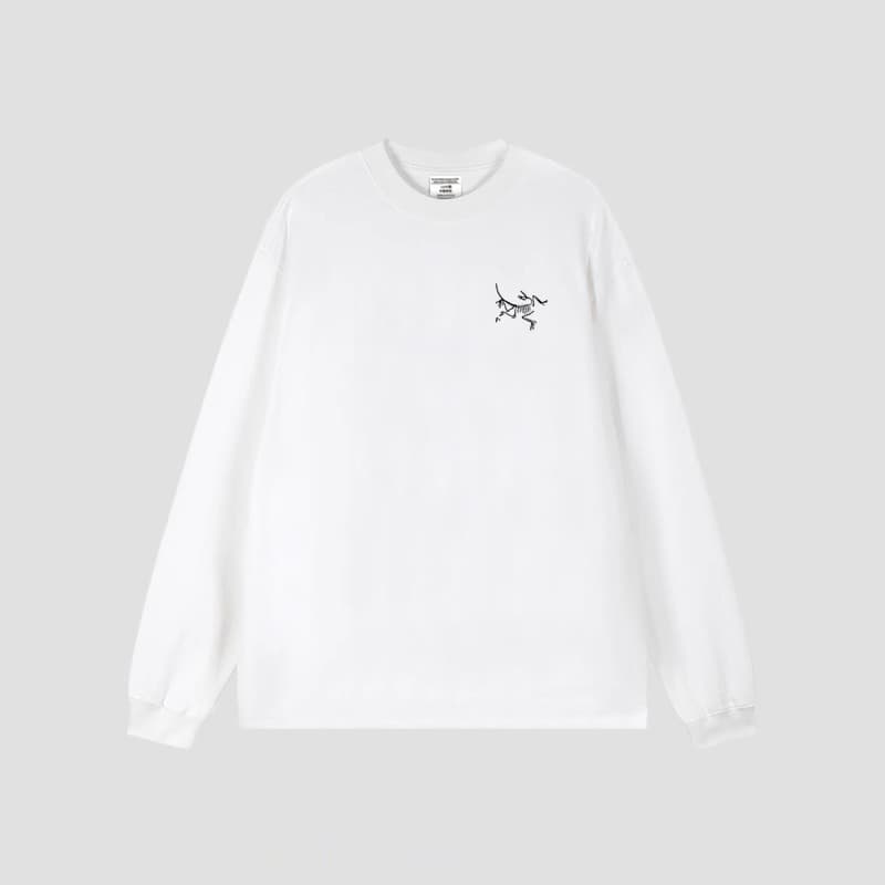 ロンT 恐竜モチーフ カジュアル 長袖シャツ