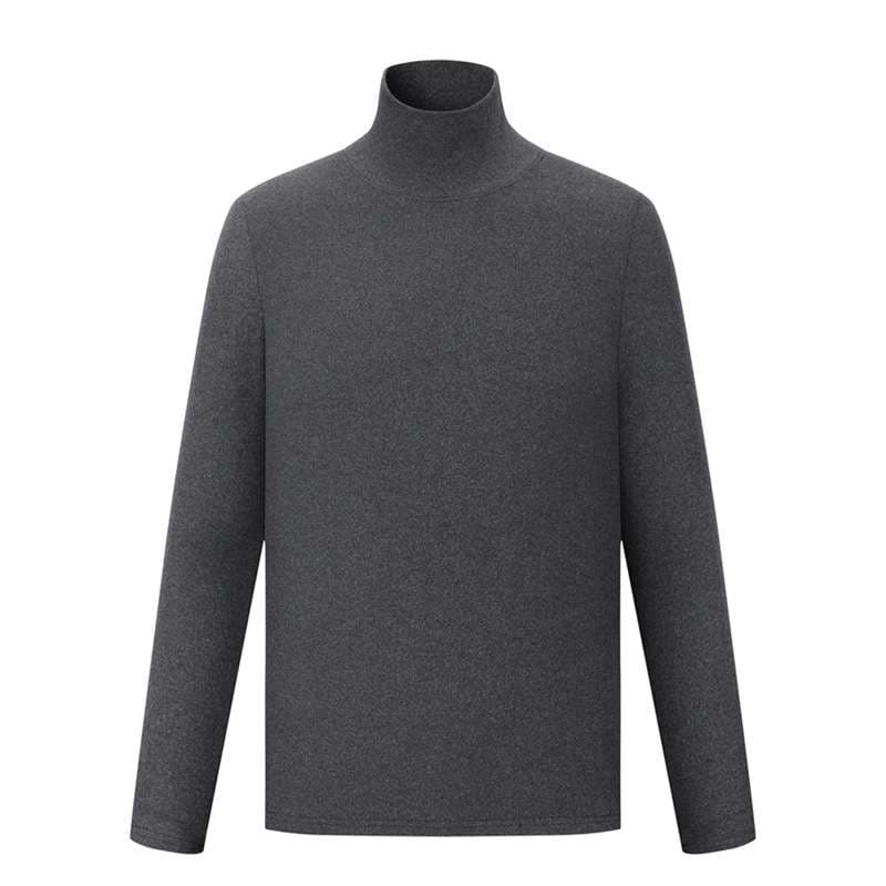 ロンT シンプル ハイネック 長袖シャツ