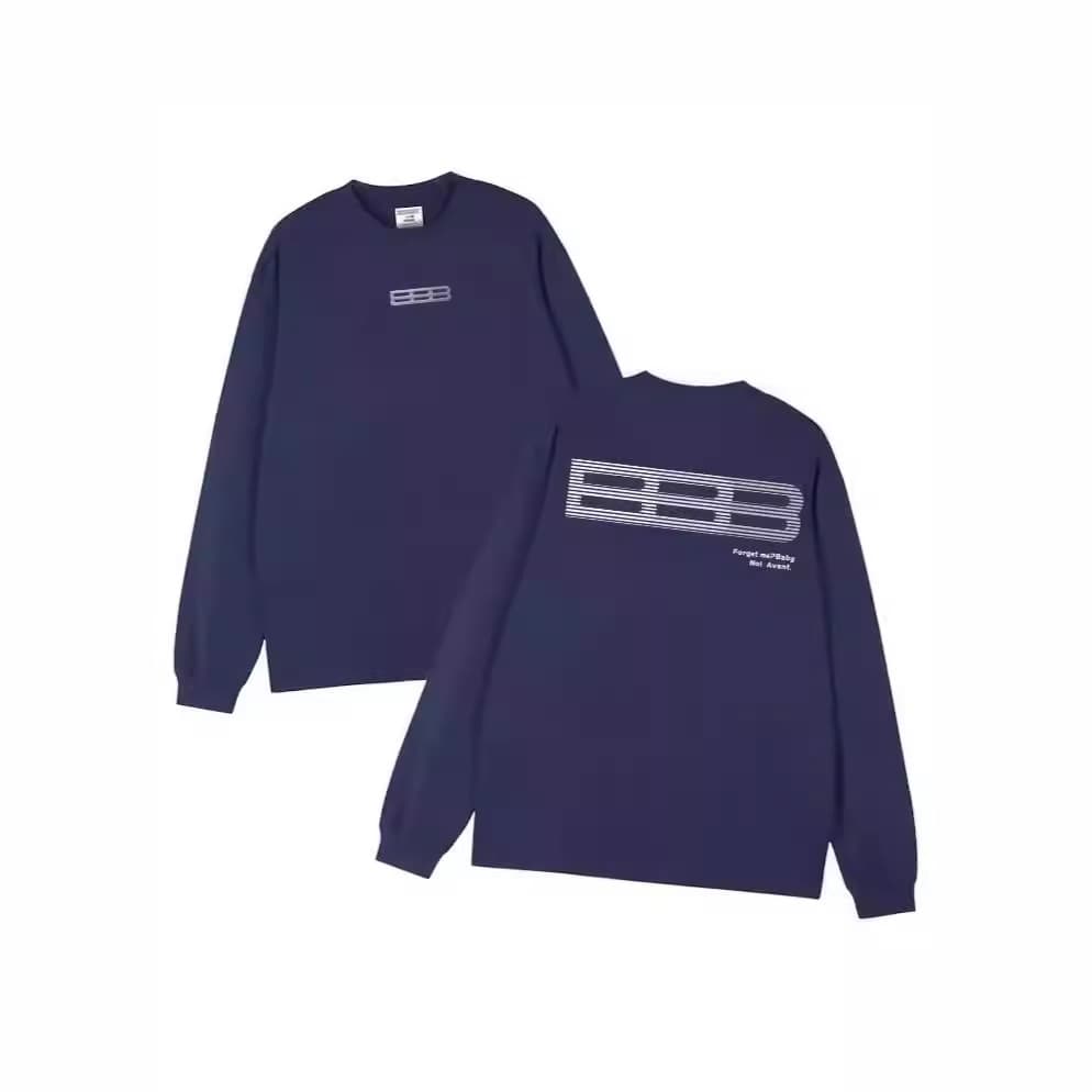 ロンT ミニマルライン長袖シャツ