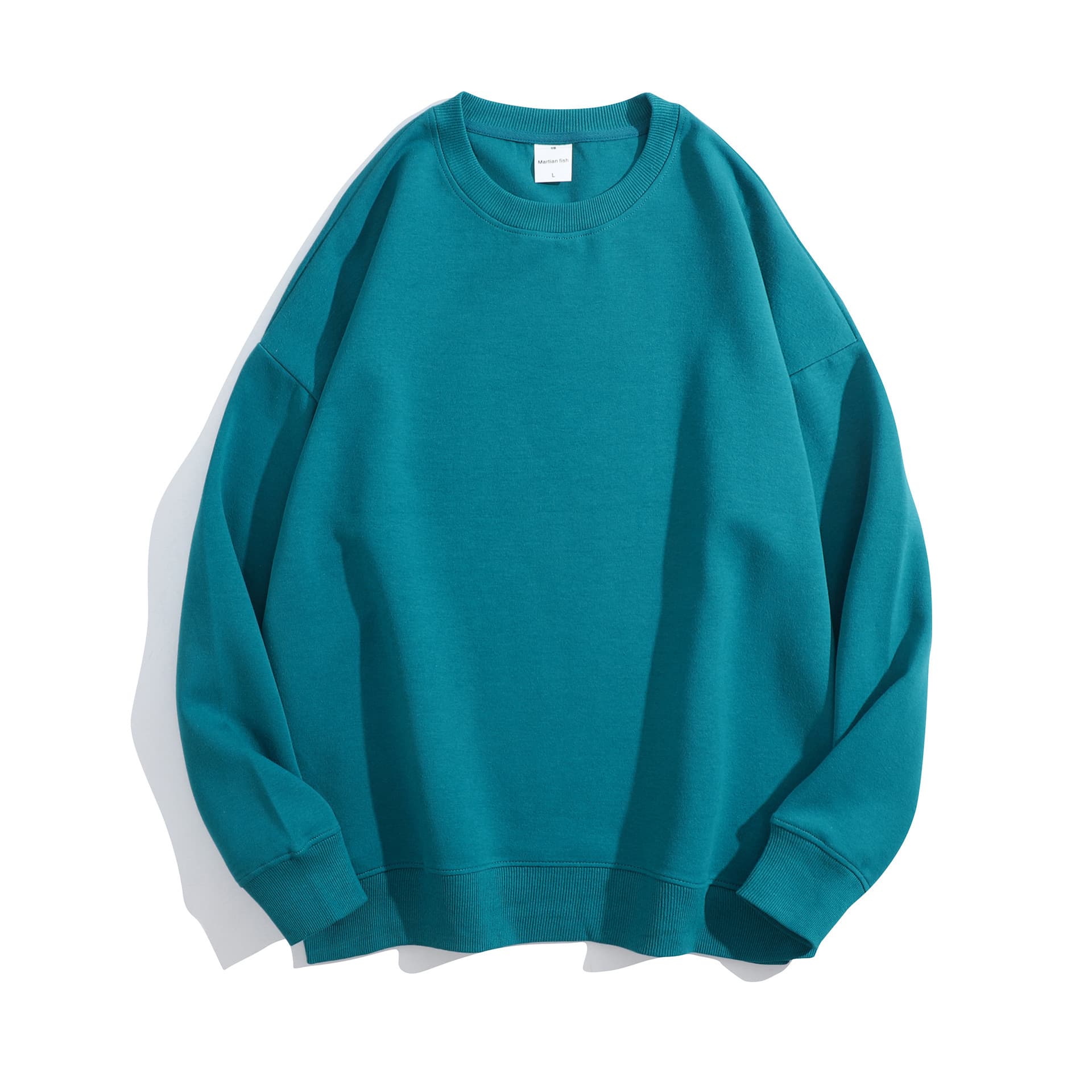 ロンT シンプル無地スウェットトレーナー