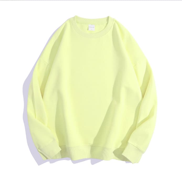 ロンT シンプル無地スウェットトレーナー