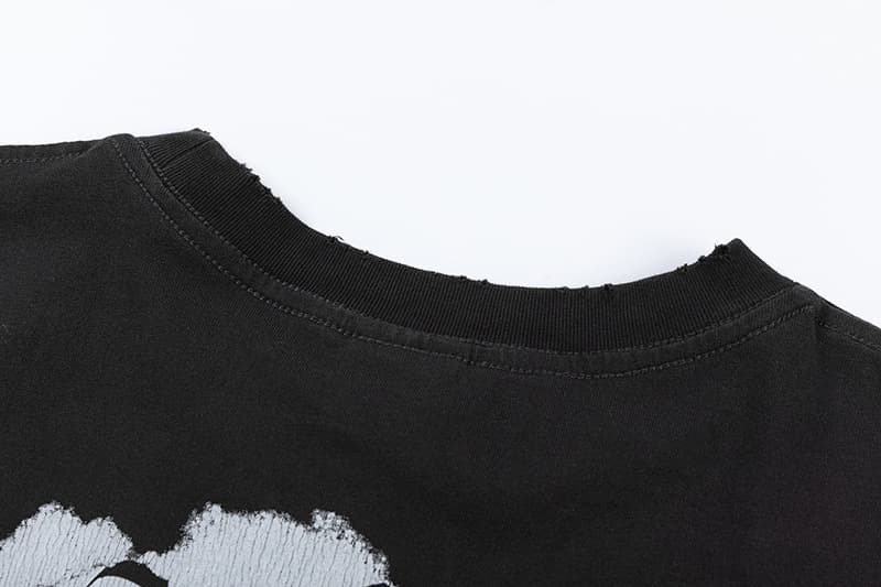 ロンT 星型グラフィック綿長袖シャツ