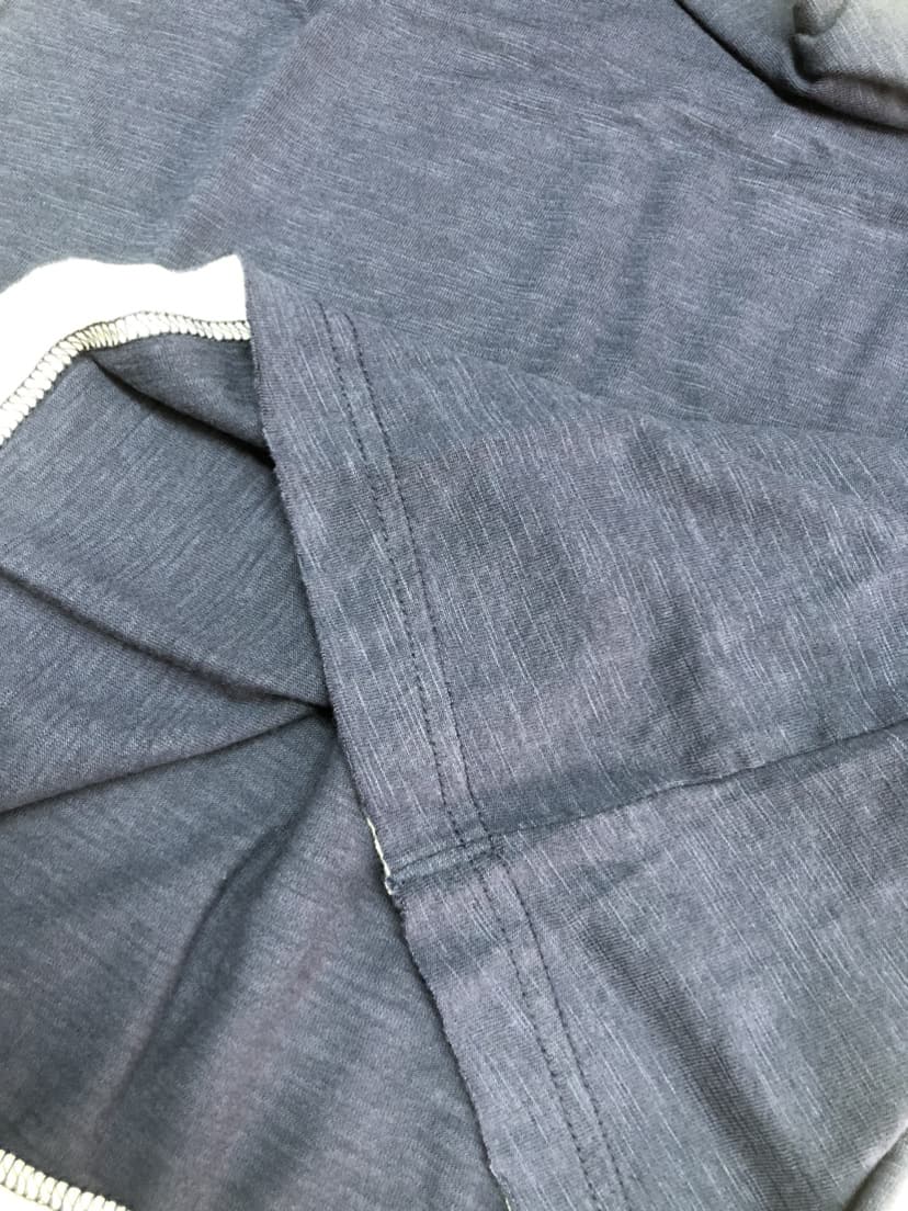 ロンT 上質素材のゆるシルエット七分袖ロンT